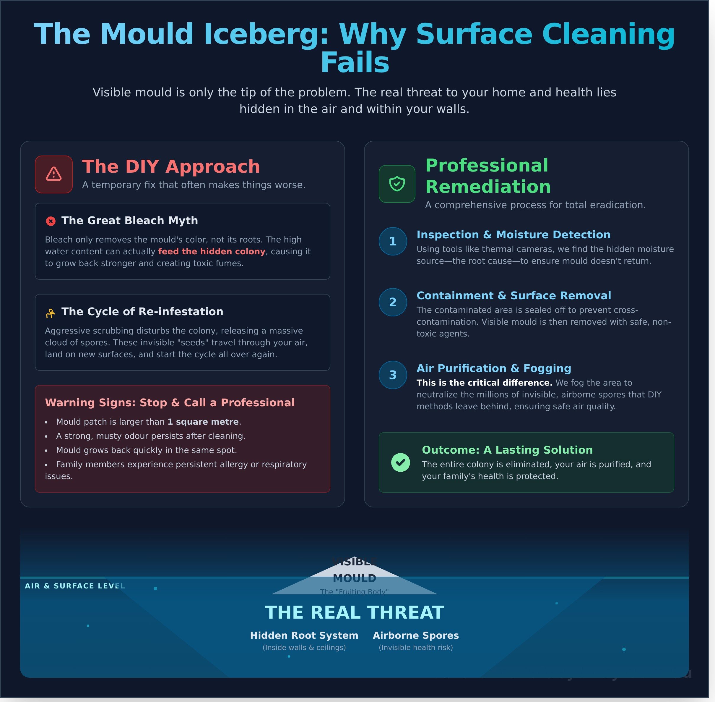 Mould Cleaning: The Ultimate Guide for a Healthy Sydney Home - Infographic