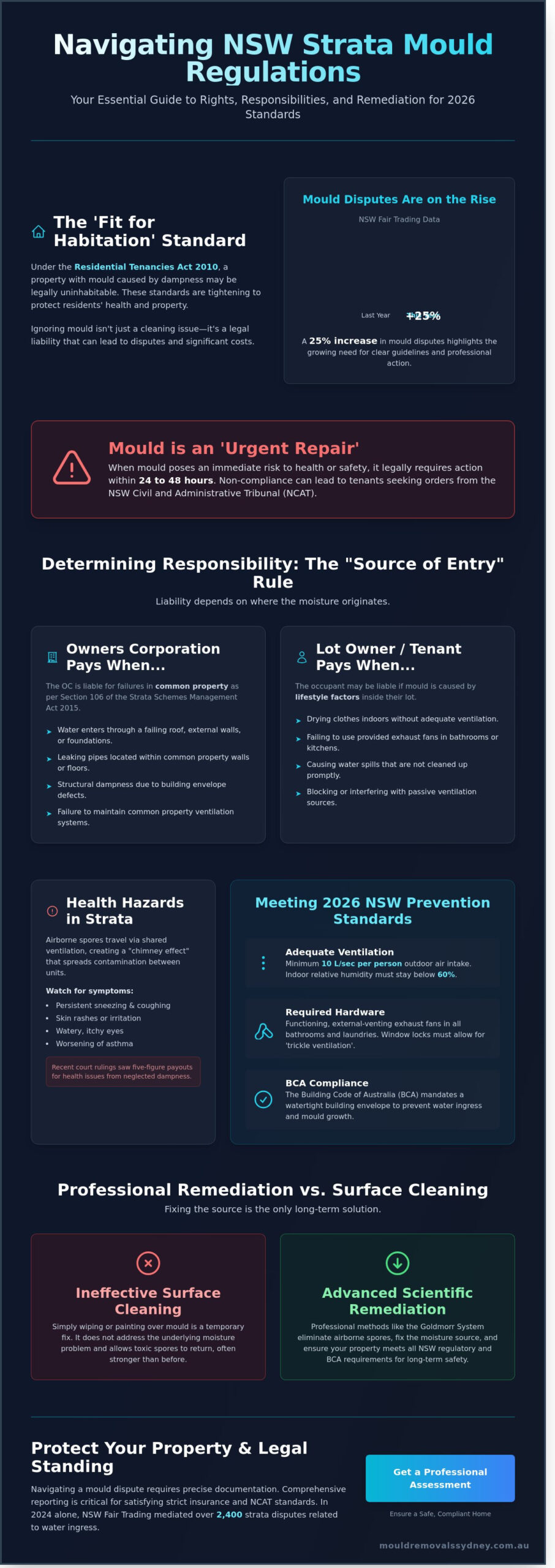 Strata Mould Cleaning Guidelines NSW: 2026 Comprehensive Guide for Owners & Tenants