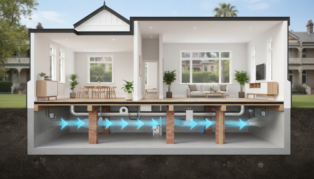 Best Way to Ventilate Under a House: The 2026 Sydney Homeowner’s Guide