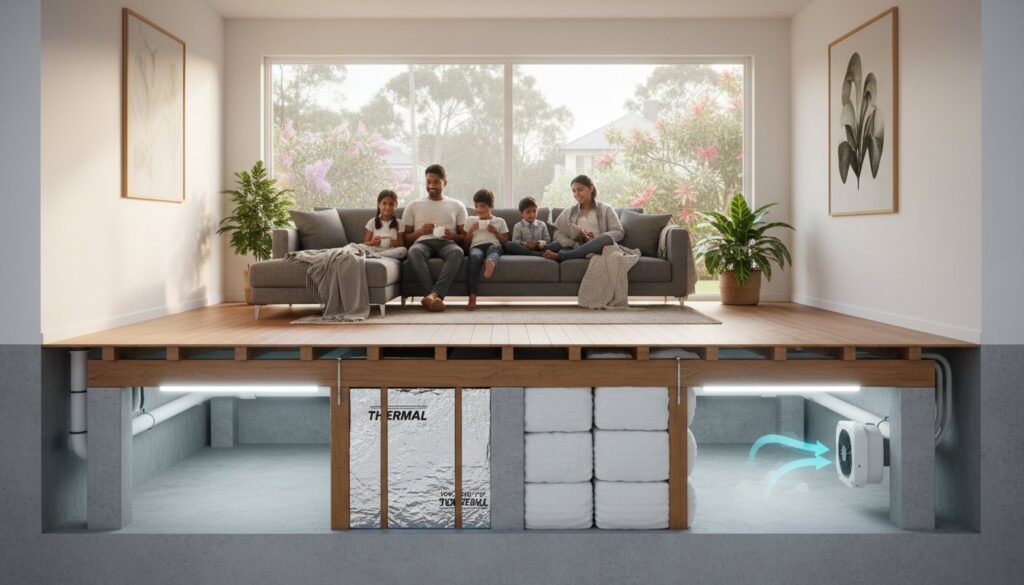 Cost of Underfloor Insulation and Ventilation: 2026 Sydney Pricing Guide