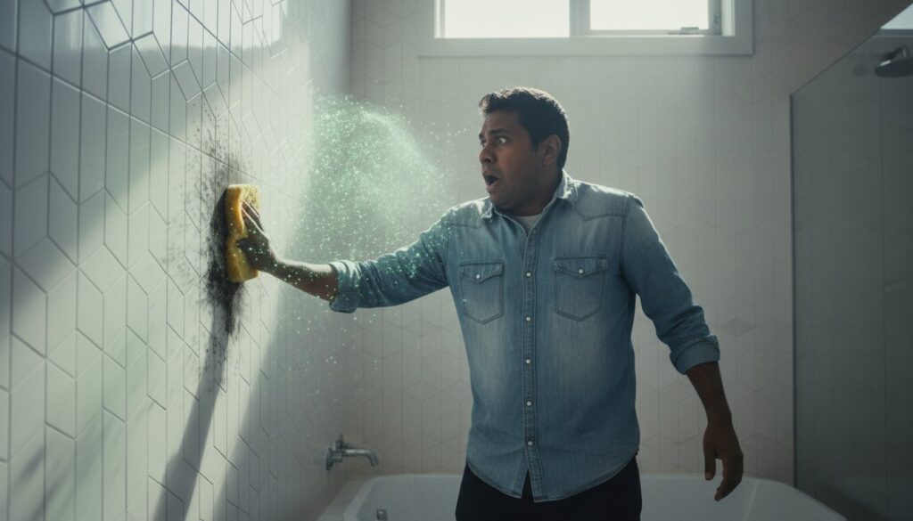 Risks of Cleaning Black Mould Yourself: Why DIY is a Health Hazard