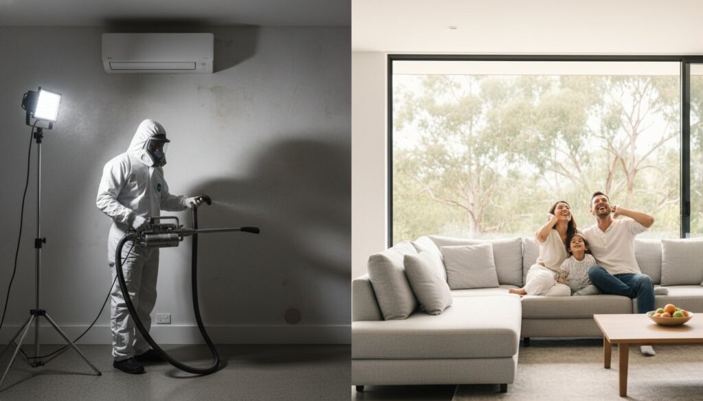 Sanitair vs Professional Mould Cleaner: Choosing the Right Protection for Your Sydney Home