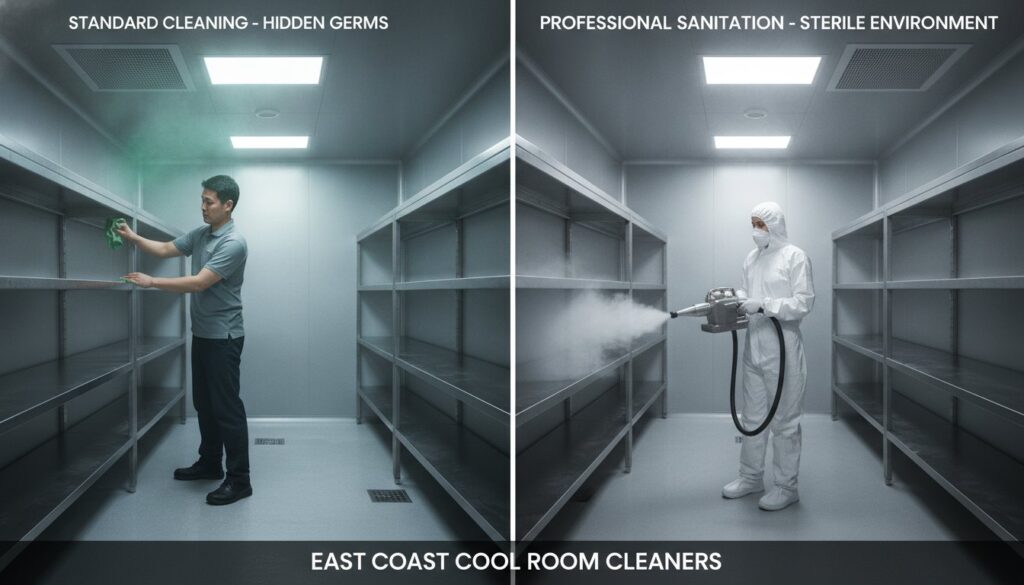 Why Standard Cleaning Fails Your Commercial Cool Room
