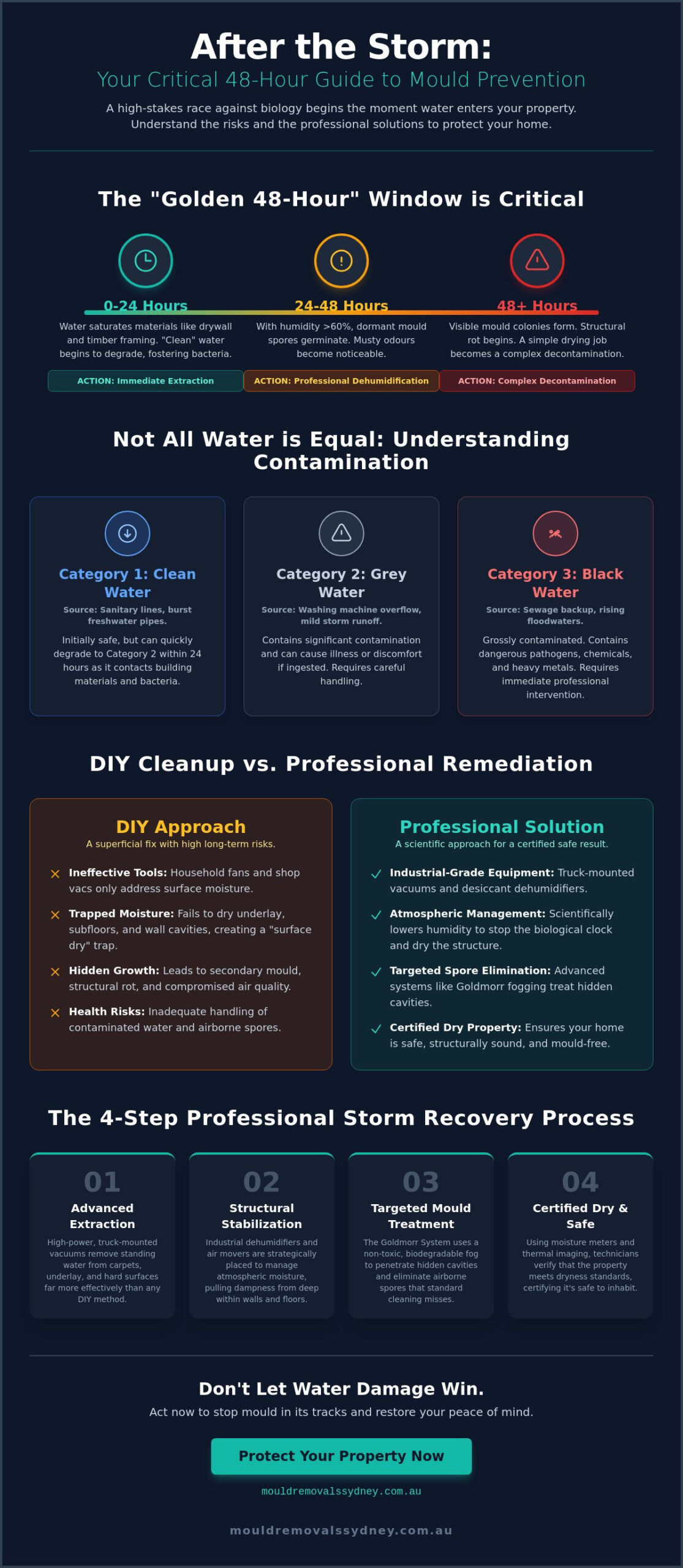 Storm Water Damage Mould Remediation Sydney: Fast Emergency Recovery & Prevention
