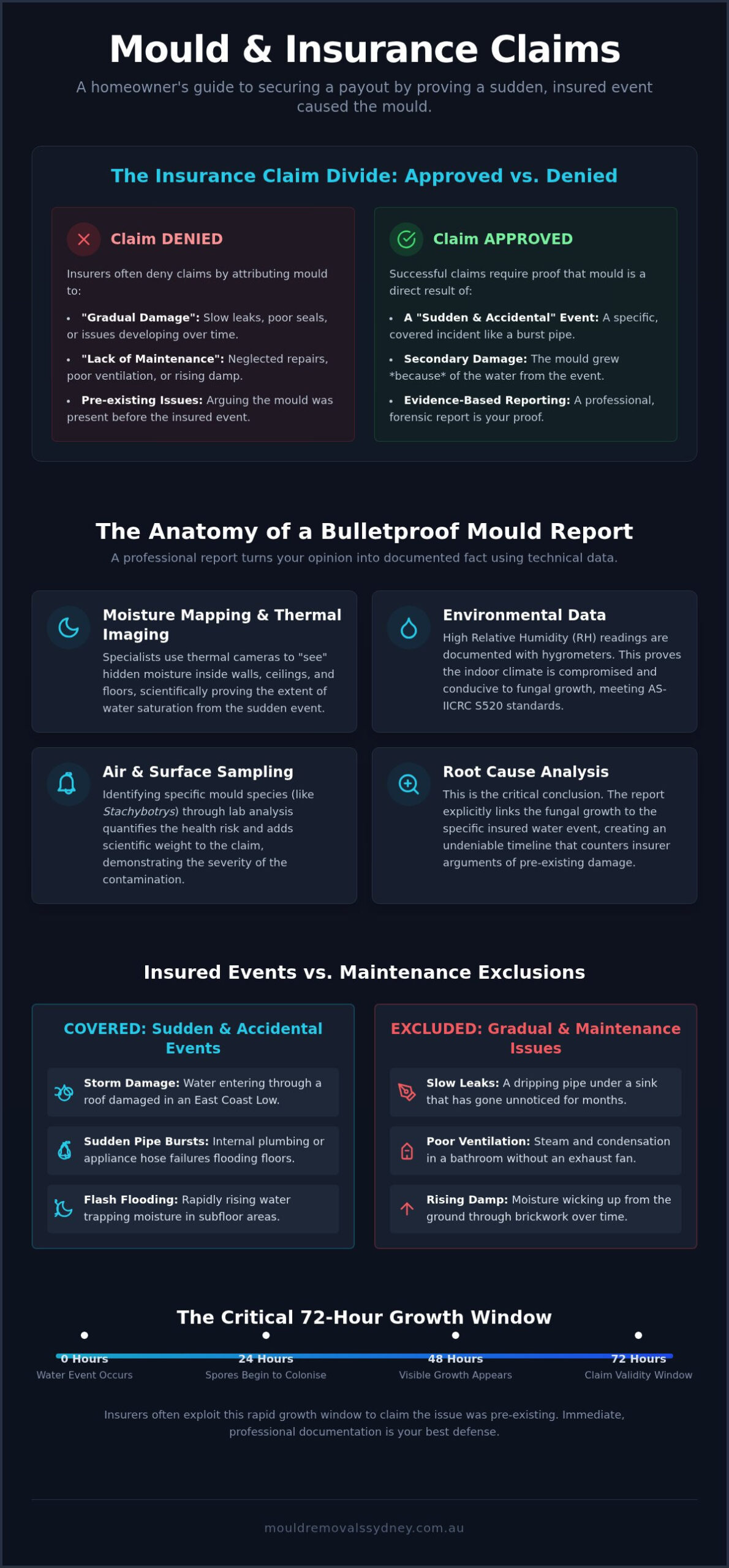 Mould Report Guide for Sydney Insurance Claims