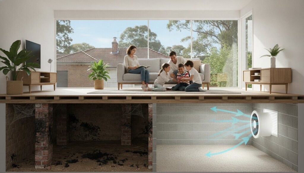 Subfloor Ventilation for Mould: Sydney Homeowner Guide