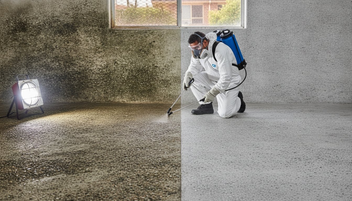 Concrete Floor Mould Removal Sydney: Professional Remediation for Porous Surfaces