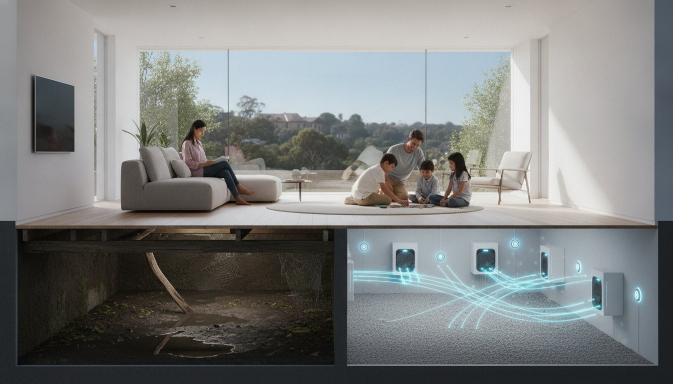 Smart Subfloor Ventilation: 2026 Sydney Homeowner Guide