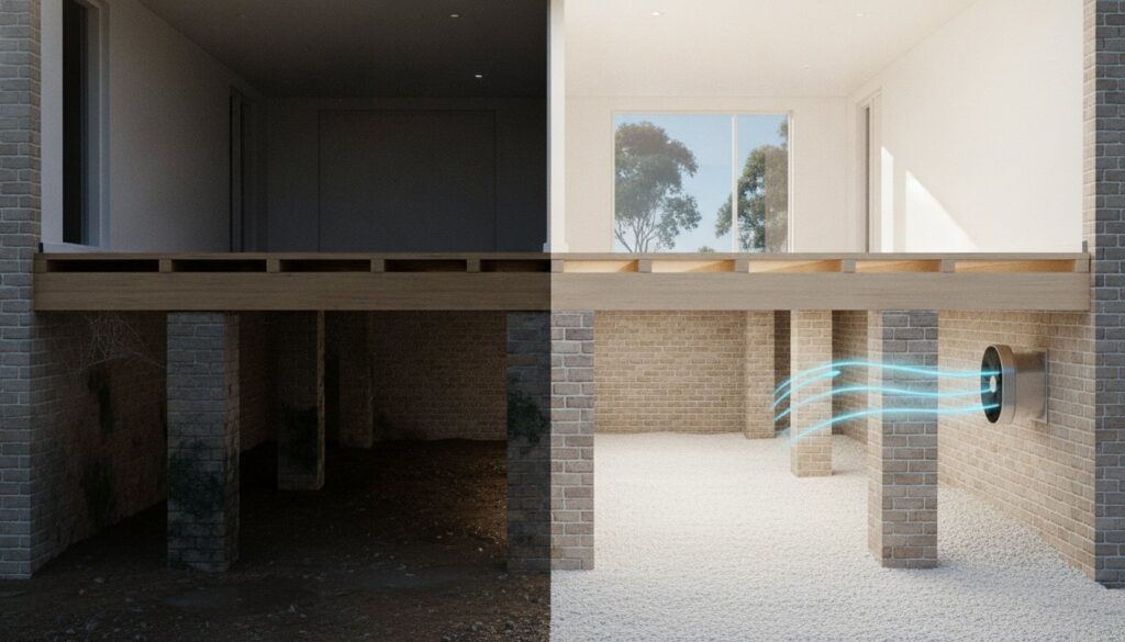 Subfloor Ventilation in Western Sydney: Protecting Your Home from Mould and Damp