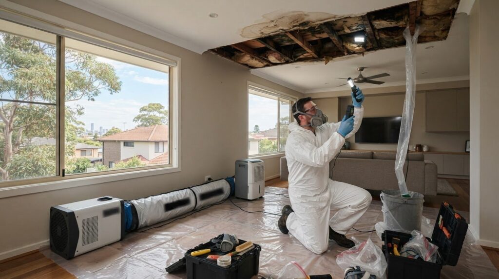 Mould Caused by a Leaking Roof: Sydney Repairs and Remediation Guide