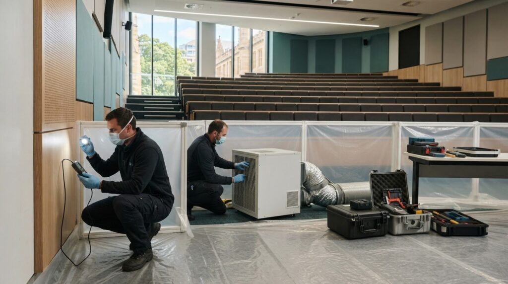University Lecture Hall Mould Abatement Guide 2026